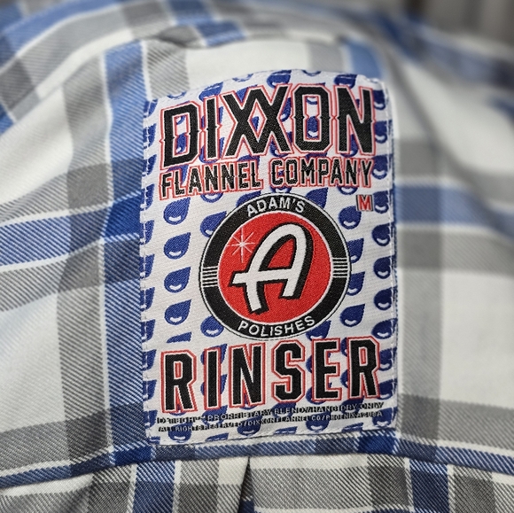 Dixxon womens Adam's Polishes The Rinser Flannel size MD great condition. - Picture 4 of 5